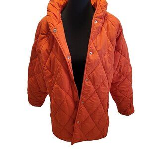 MEROKEETY Women’s Winter Coat Puffer Jacket Oversized NWT